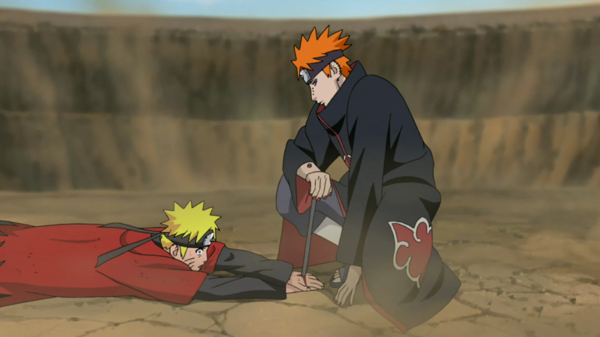 Nagato's Confrontations With Naruto
